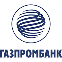 Логотип Газпромбанк